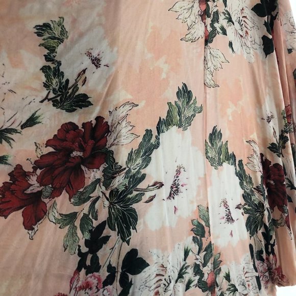 Anthropologie - Floral Draped Cover-up - Picture 3 of 5